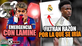 Emergencia Con Lamine En Supercopafiltran Razón Por La Qué Vini Se Iríaofrecen Crack Soñado A Xabi