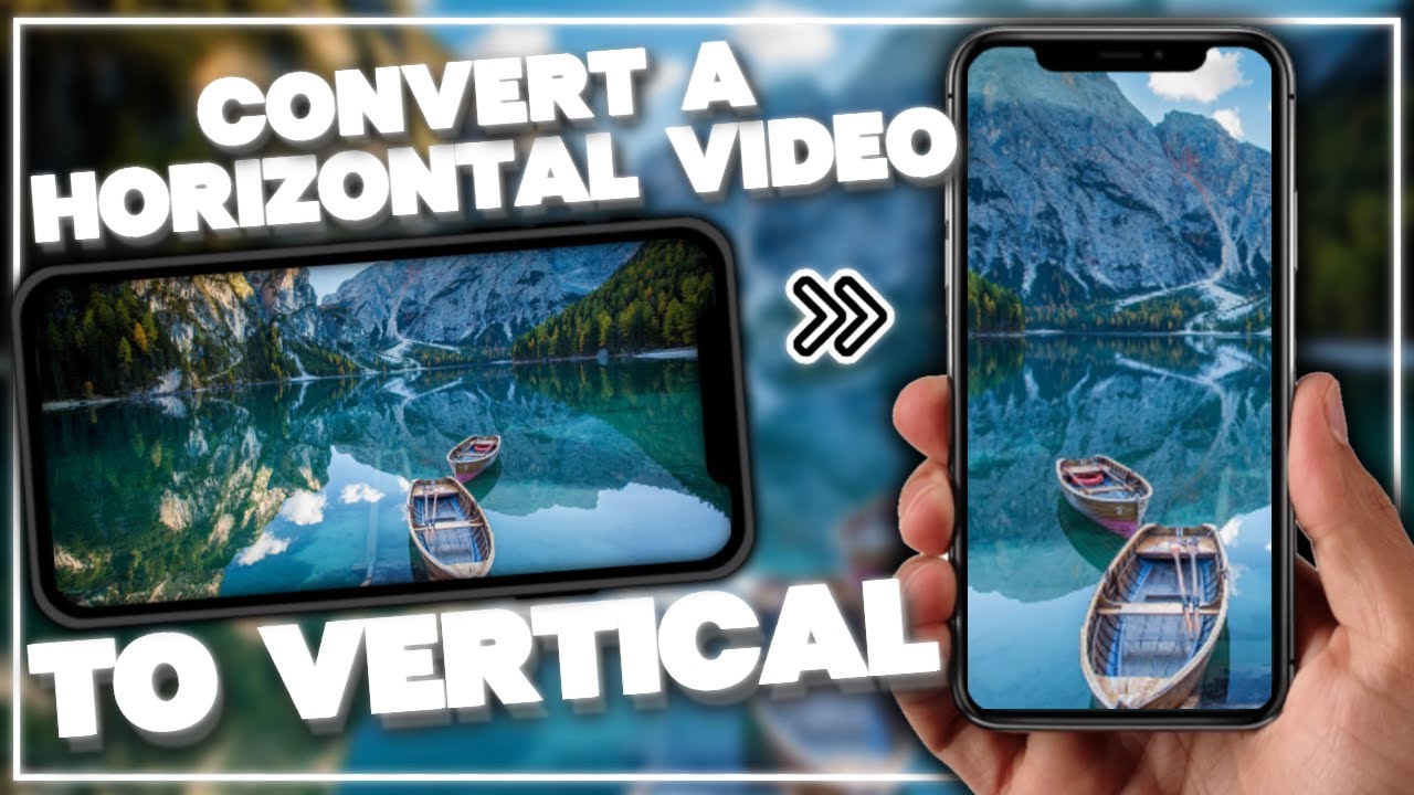 How to Convert a Horizontal Video to Vertical on PC & Laptop (Quick ...