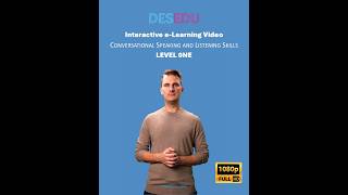 DESEDU - Interactive English Learning | Module 1/Level 1 - Introducing yourself | FHD Quality