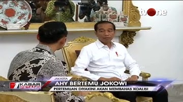AHY Bertemu Empat Mata Dengan Jokowi