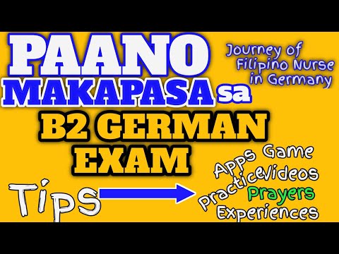 JOURNEY OF FILIPINO NURSE IN GERMANY | PAANO AKO NAKAPASA SA B2 GERMAN EXAM | TIPS ON HOW TO PASS