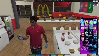 HOOD MCDONALDS WORKER [TRAP LIFE RP] (GTA FIVEM)