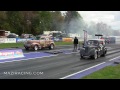 2012 Jalopy Showdown Drags Dennis Stewart John Olcott Gasser Nostalgia Drag Racing Beaver Springs