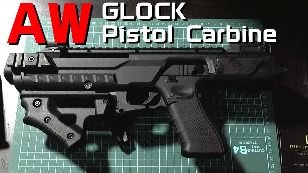 SRU Glock PDW kit - YouTube
