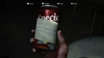 get me a soda and the code is yours door combination code location - The Last of Us 2