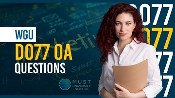 Pass WGU D077 OA – Real-Style Questions with Detailed Answer Explanations