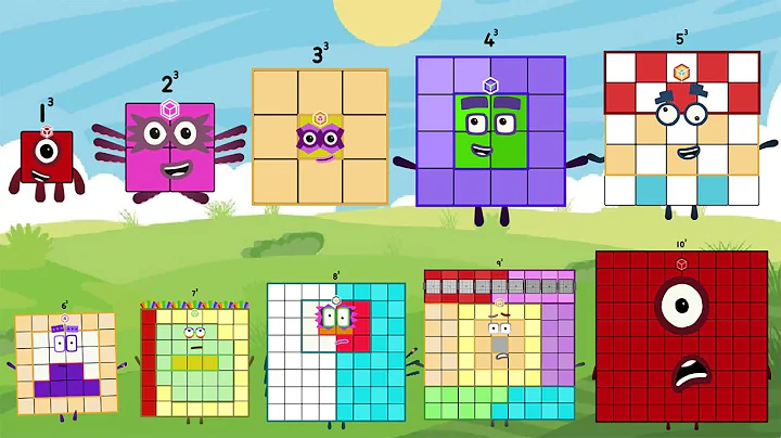 Showdow 2025: Numberblock Cubes Band 1^3 - 10^3 (Band Version) Remix