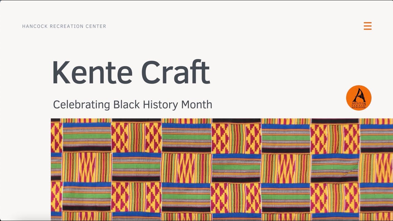 Ghanaian Kente Cloth: Kids Multicultural Art Project