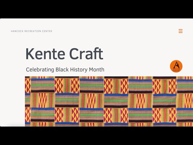 Ghanaian Kente Cloth: Kids Multicultural Art Project