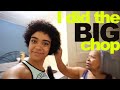 MY FIRST BIG CHOP: Going NATURAL! (3b/3c hair) | MY FAMILY REACTS!