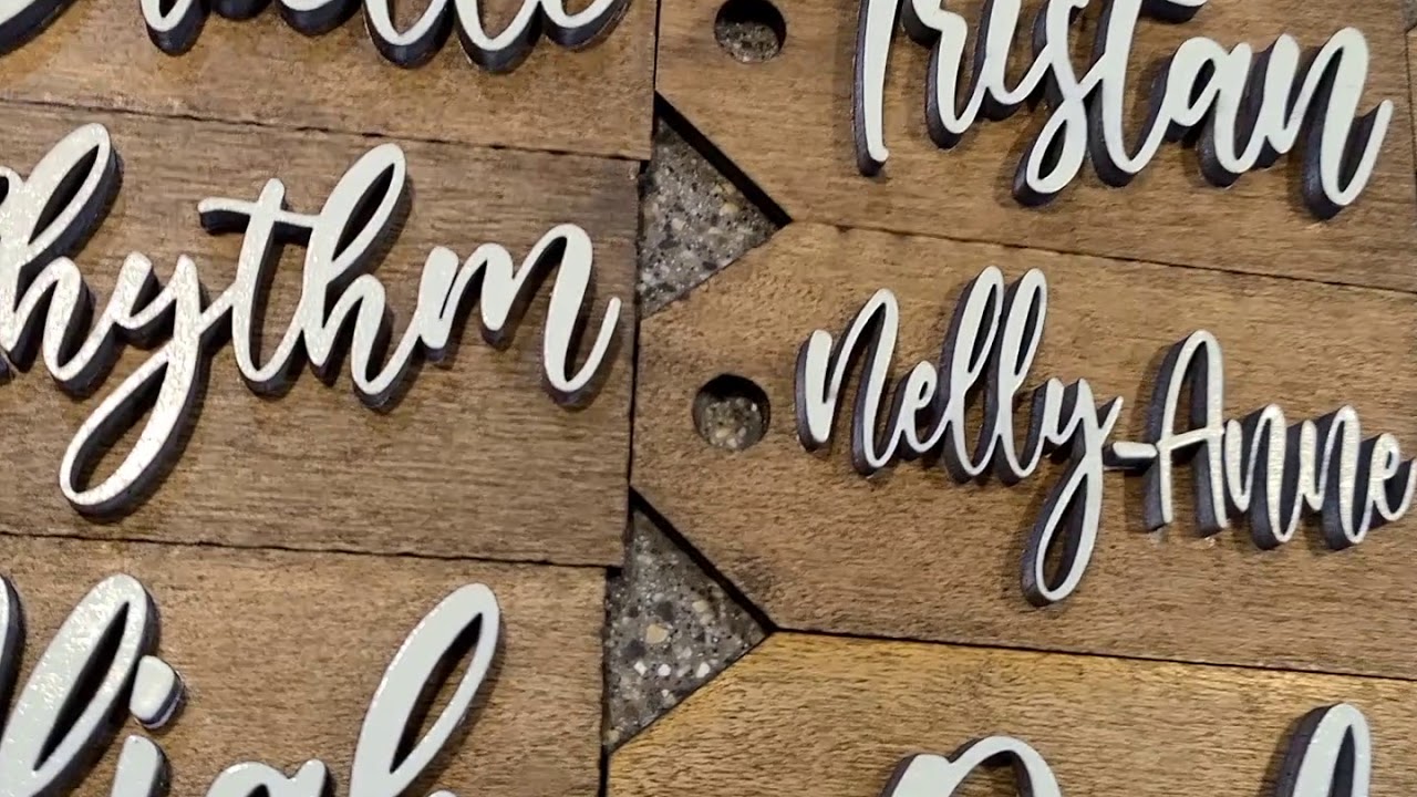 Personalized name tags, christmas stocking tags