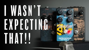 WTF is that noise!? - Electro Harmonix Satisfaction Plus Fuzz review and comparison Guitar + Bass