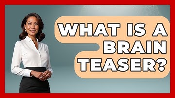 What Is A Brain Teaser? - Job Success Network