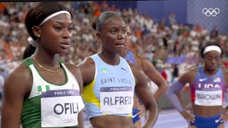 Download lagu OMG FASTEST 200M JAMAICA DESTROYED USA GABBY THOMAS & SHA'CARRI RICHARDSON INSANE SPEED