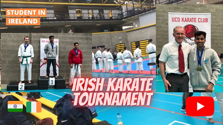 UCD Sports Centre || My First Karate Intervarsity in Ireland || Student in Ireland