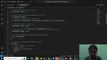 Tugas ASD Implementasi Stack dengan Struct