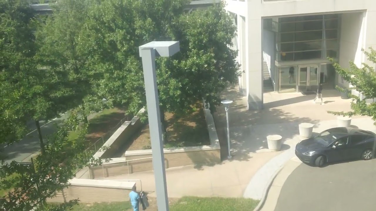 2983 ThyssenKrupp VR Hydraullic Elevator At UNC, Jackson Deck, Chapel Hill NC
