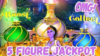 BIGGEST JACKPOT OF MY LIFE ON MYSTERY OF THE LAMP screenshot 5