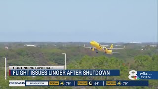 FAA holds flight cuts at 6%, TPA sees dozens of cancellations
