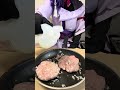 パンパンなチーズバーガー