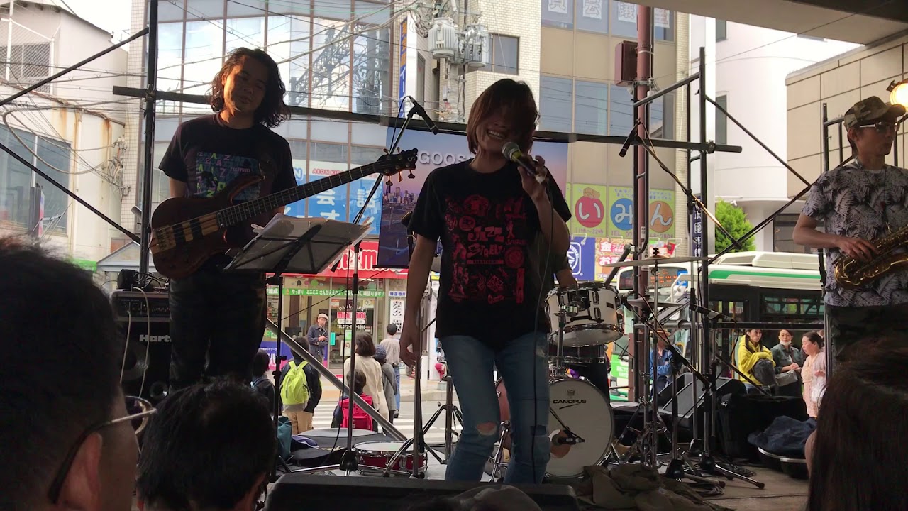 高槻ジャズストリート2018　小柳淳子・MAN‐KITS亭  5/7  Takatsuki Jazz Street  Junko Koyanagi