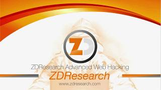 ZDResearch Advanced Web Hacking Trailer