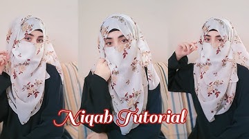 Hijab With Niqab Tutorial || Full Coverage Niqab Tutorial || Hijab & Niqab Style