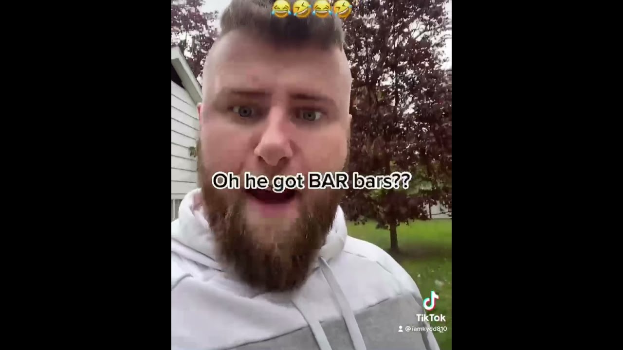 Oh he got “bar” bars 🤣