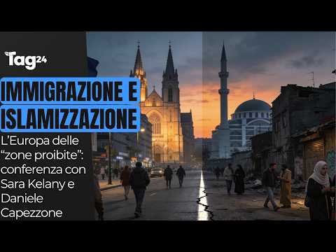 Immigrazione e islamizzazione in Europa, il dossier shock: conferenza con Kelany e Capezzone
