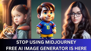 GOODBYE MIDJOURNEY!! FREE AI image generator is here