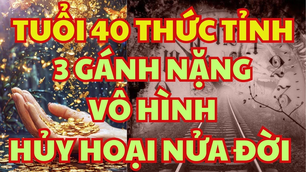 TUỔI 40 THỨC TỈNH: 3 Gánh Nặng Vô Hình Âm Thầm Hủy Hoại Nửa Đời Còn Lại Của Bạn, Nghe Ngay Kẻo Muộn!