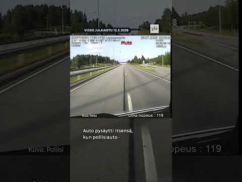 Kuljettaja sammui rattiin, Tesla jatkoi kulkuaan