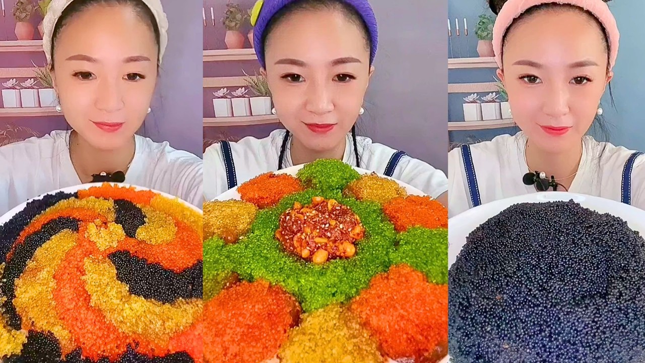 Colorful Fish Roe Platter with Chili Garlic Seafood Center