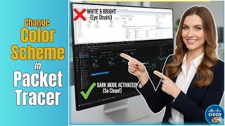 Cisco Packet Tracer Dark Mode! How to Change Color Scheme (EASY Tutorial)