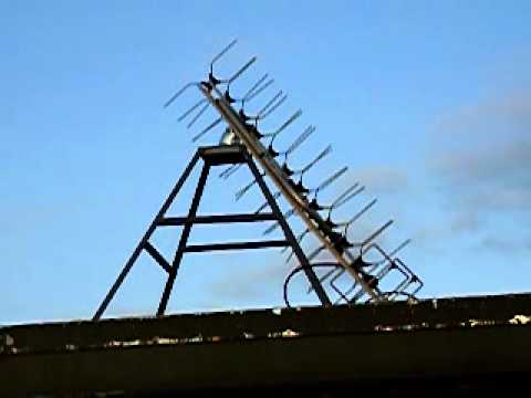 Home brew amateur radio satellite tracking on 70cm band