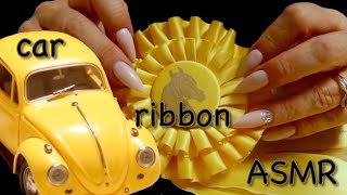 ASMR THE YELLOW CAR & RIBBON | Soft Relaxing Sounds to Help You Sleep | JoWi ASMR screenshot 1