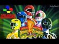Mighty Morphin Power Rangers SNES FULL GAME Longplay 