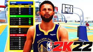 NBA 2K22 STEPH CURRY BUILD | THE BEST GUARD BUILD IN THE GAME W/ HOF SHOOTING & RIDICULOUS HANDLES