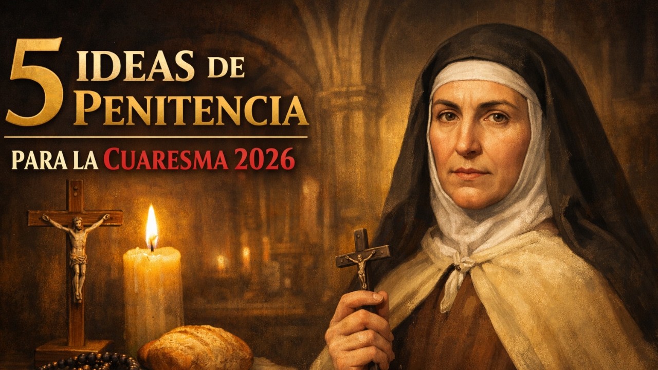 5 ideas de penitencias para la Cuaresma 2026 - Santa Teresa