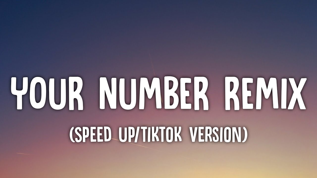 Ayo Jay - Your Number Remix (Speed Up/Lyrics) She just smile at me i don't really know what it means