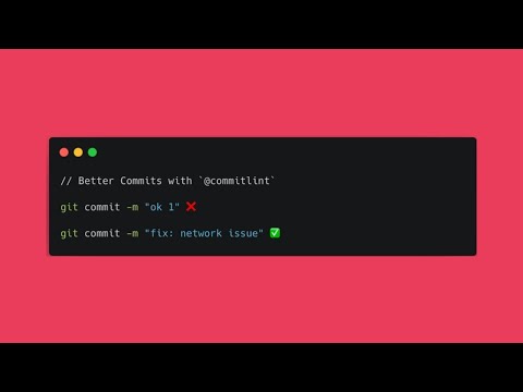 How to Setup Commitlint & Husky in Your Project