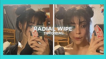 Radial wipe alight motion tutorial