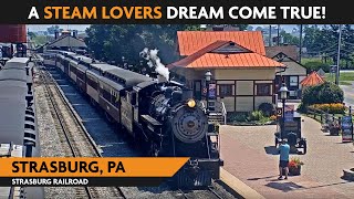 LIVE RAILCAM: Strasburg, Pennsylvania, USA | Virtual Railfan