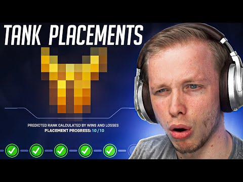 I Finished My TANK PLACEMENTS in Overwatch 2!!