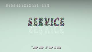 service - pronunciation + Examples in sentences and phrases