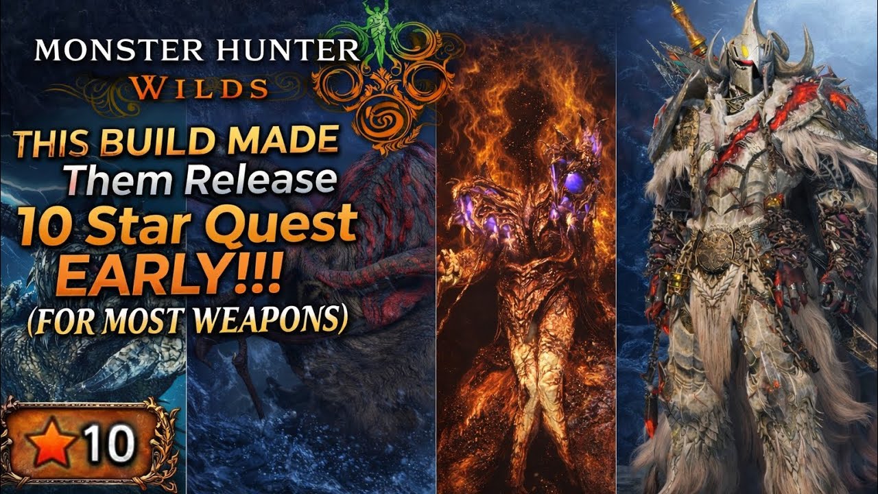 THIS BUILD MADE Them Release 10 ⭐️ Quests EARLY (Monster Hunter Wilds)