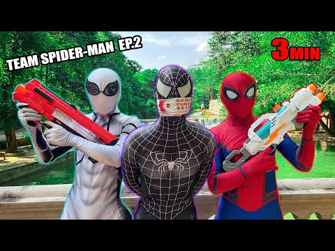 Video TEAM SPIDER-MAN vs BAD GUY TEAM | RESCUE VENOM From... - youtube