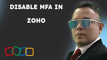 How to disable MFA in Zoho and turn it back on again { 2025 edition }