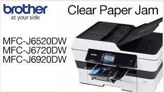 Brother MFC-J6920DW – how to clear 