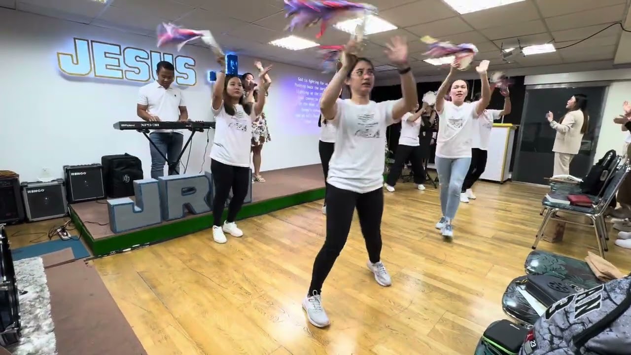 IN JESUS NAME | TAMBOURINE by:JRM TAIWAN DANCERS